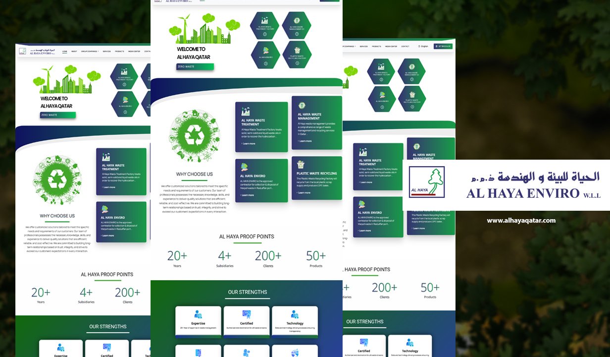 Successfully Launched ALHYA ENVIRO Website