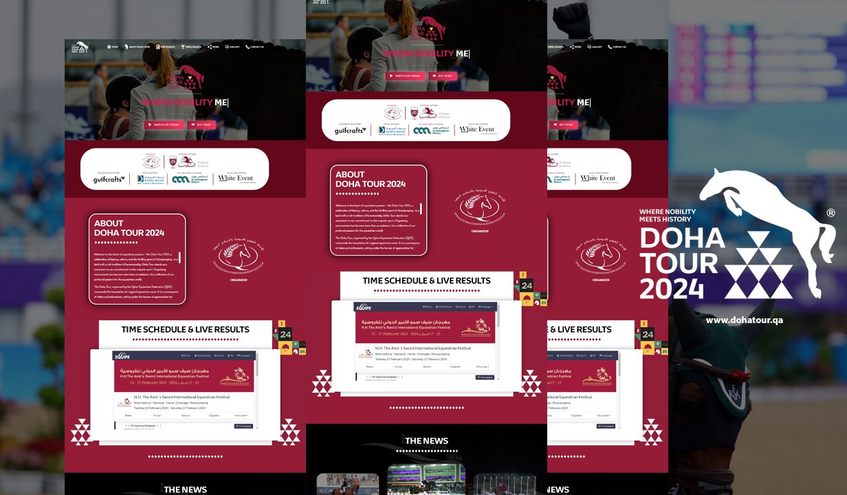 Successfully Launched Doha Tour Website